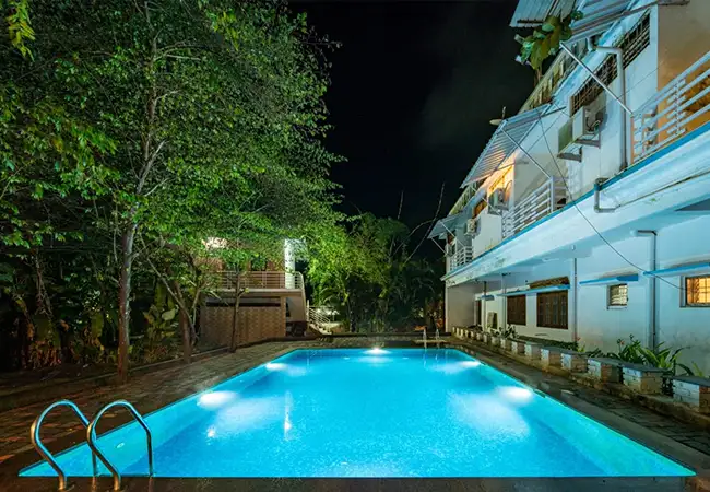 white petal homestay swimmingpool